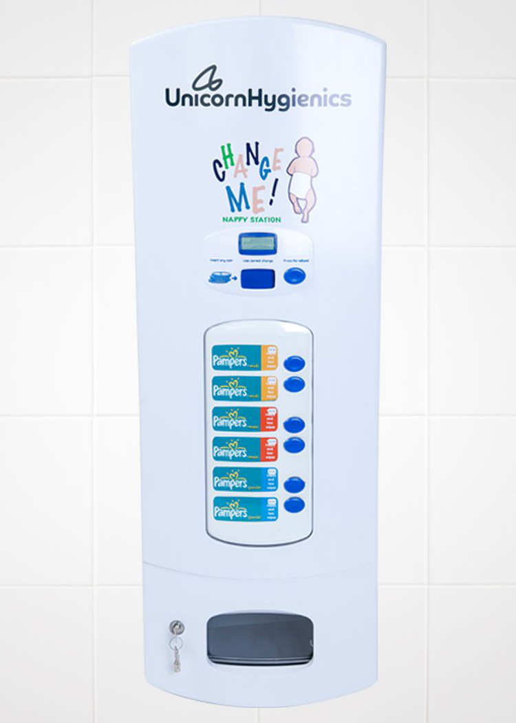 Photo of Nappy Vending machine Washroom vending machines